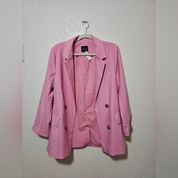 NWT Classic Pink Blazer - Picture 1 of 3
